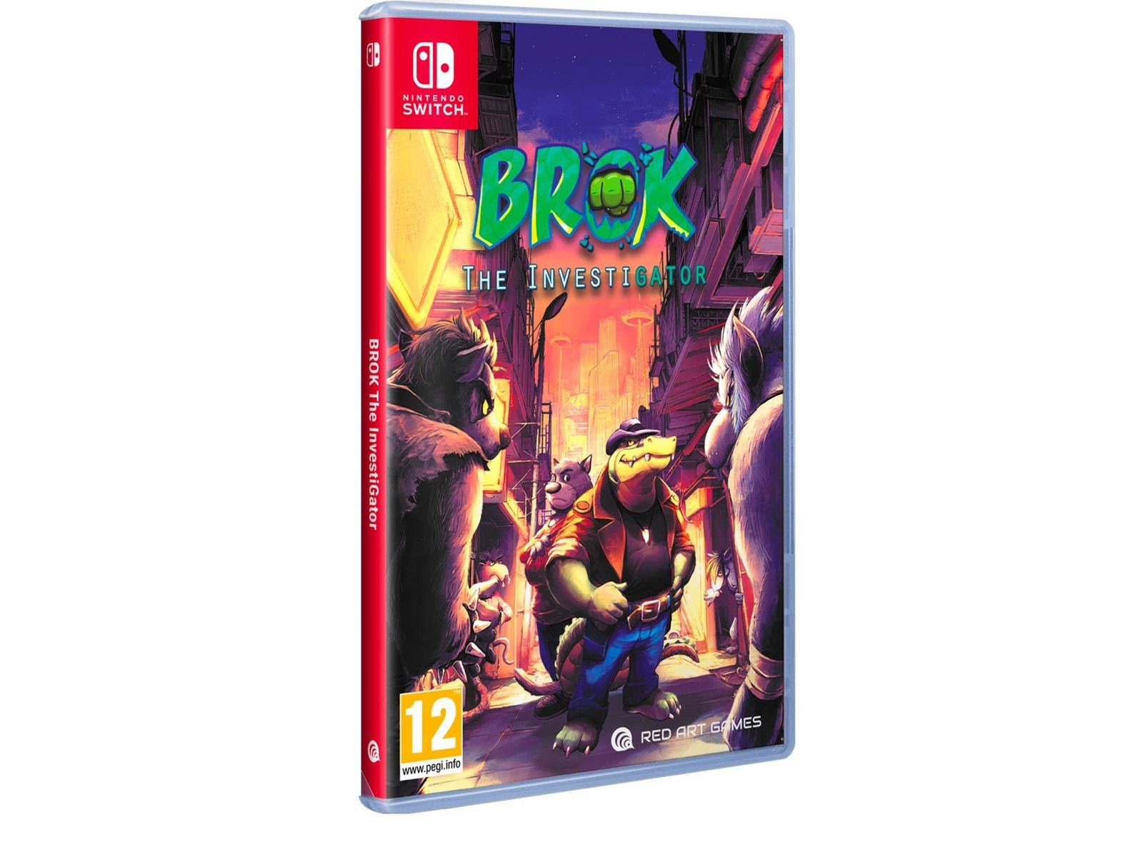 BROK the InvestiGator - Nintendo Switch - Abenteuer - PEGI 12 BROK the InvestiGator - Nintendo Switch - Abenteuer - PEGI 12